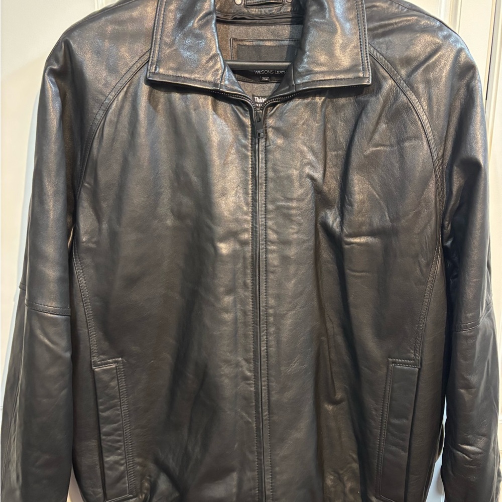 Wilsons Leather Men's Dark Jacket